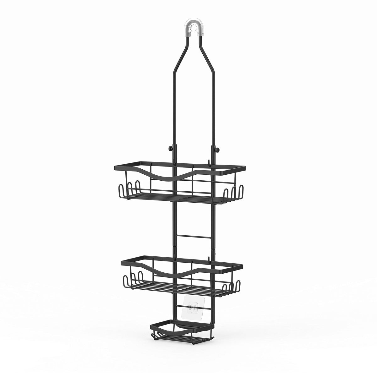 Over-Shower Hanging Caddy – Black, image 2 of 7