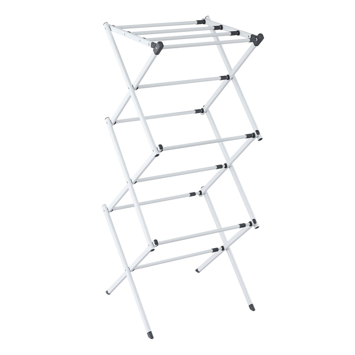 Foldable Clothes Airer – Grey & White, image 3 of 8