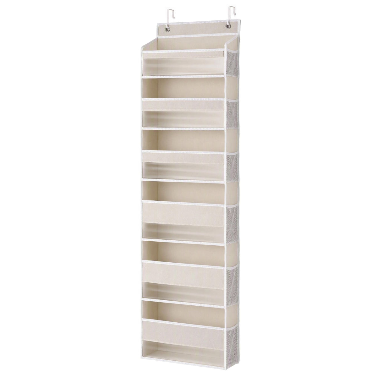 6-Tier Over-Door Organiser – Beige, image 2 of 11