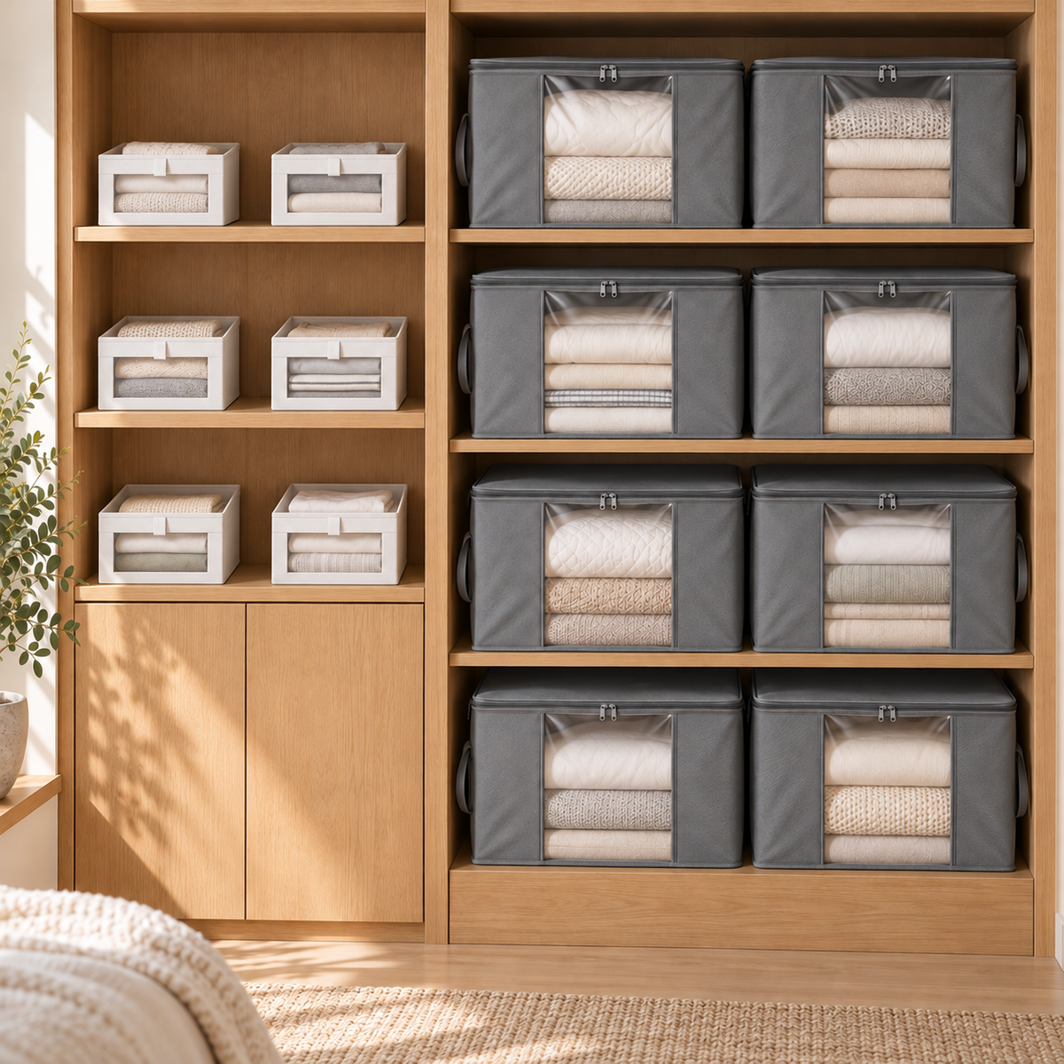 Linen & Bedding Storage Set