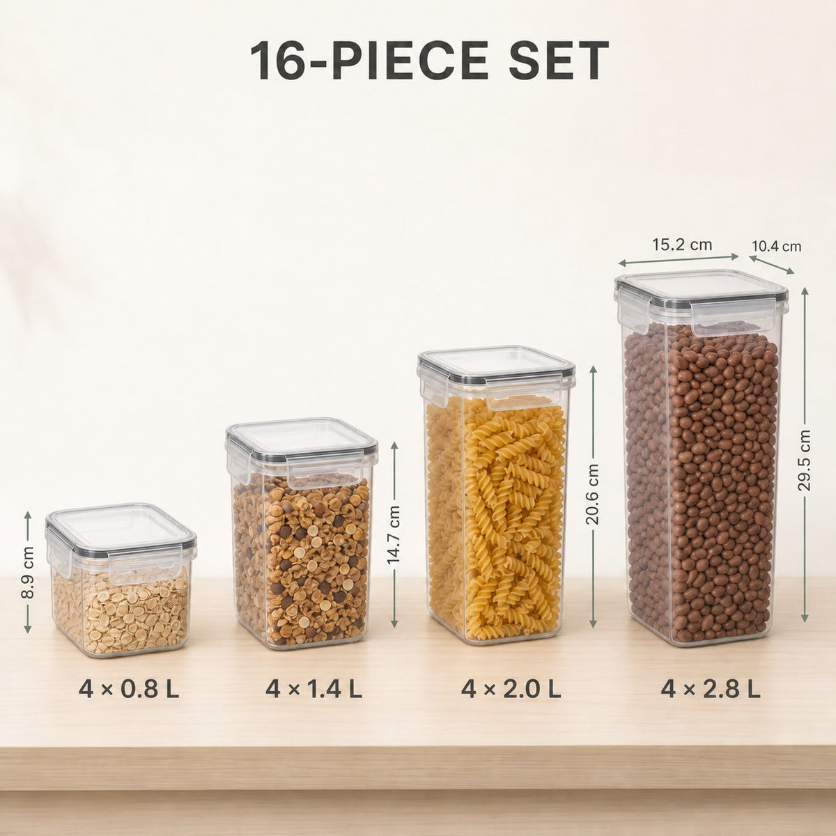 Pantry & Kitchen Drawer Set – 3 Pieces, image 4 of 10