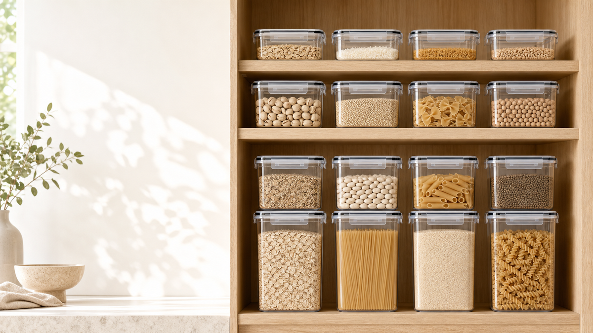 Airtight Pantry Containers – Set of 16, 4 Sizes, image 7 of 8